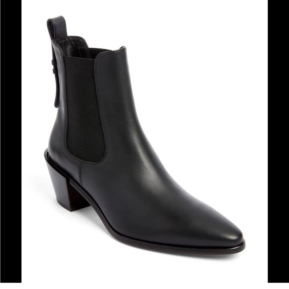 Frame Le Lexington Chelsea Boot, Black Leather